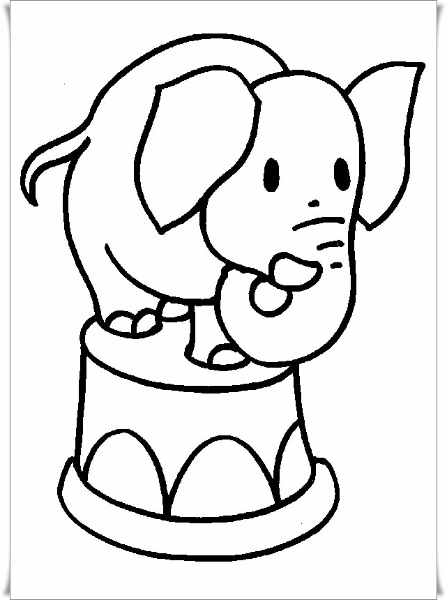 Ausmalbilder Elefant