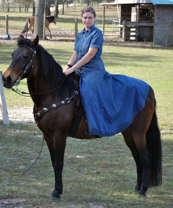 Alayna May's Blog It just isn't safe to ride in a skirt!