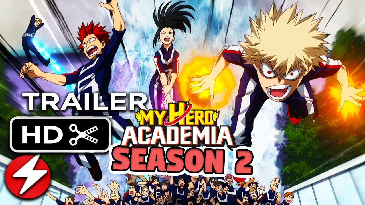 Finally! My Hero Academia Reveals New Trailer for Second Season