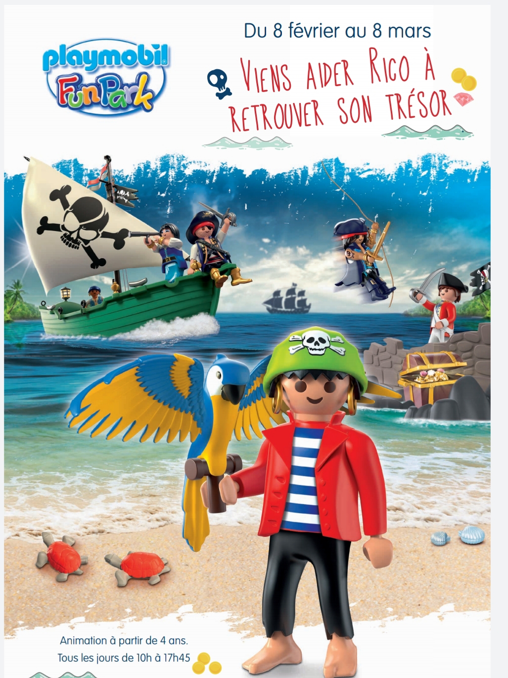 Pirates : à La Recherche De L'or Perdu mes 3 loulous: À la recherche du trésor perdu au Playmobil FunPark