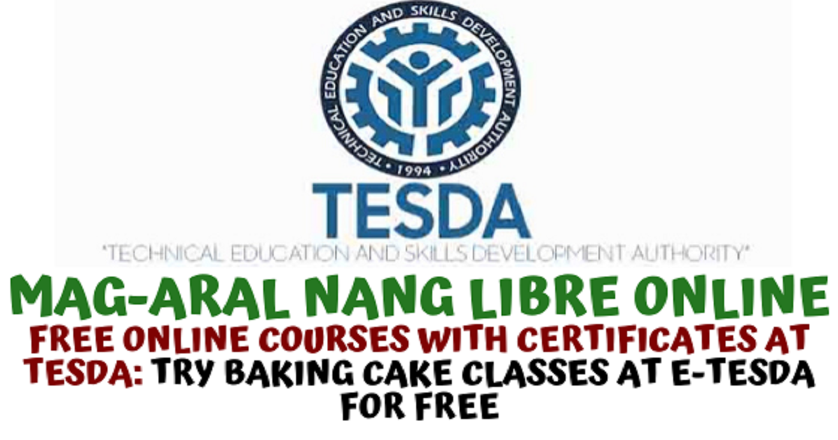 tesda courses 2018