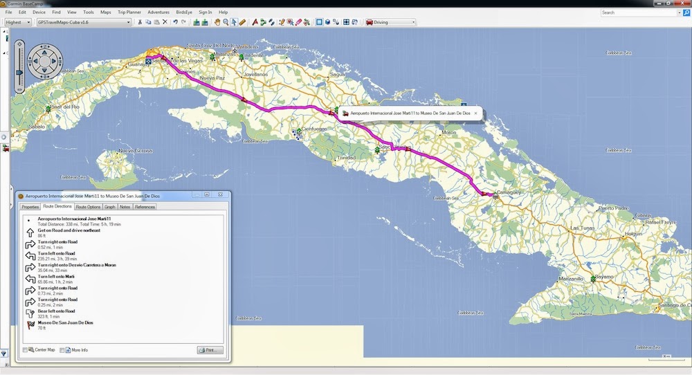 Cuba GPS Map - TomTom, Magellan - GPSTravelMaps.com