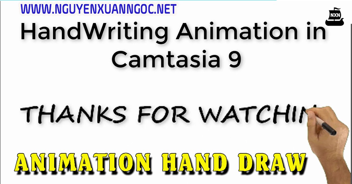 Hướng dẫn làm video Viết tay bằng camtasia 9