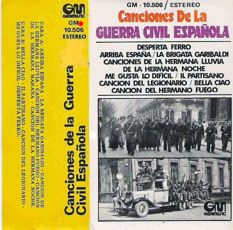 Canciones De La Guerra Civil Española (1978, Vinyl) - Discogs