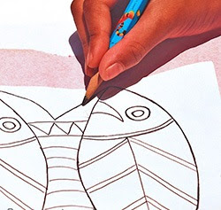 Cách vẽ mẫu thêu lên vải - Hình 5