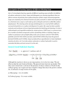   foaming capacity of soaps, chemistry project on soaps and detergents for class 12, foaming capacity definition, foaming capacity of detergents, foaming capacity of soaps definition, foaming capacity of soaps viva, effect of sodium carbonate on foaming capacity of a soap, to investigate the foaming capacity of soap, project report on preparation of soaps and detergents