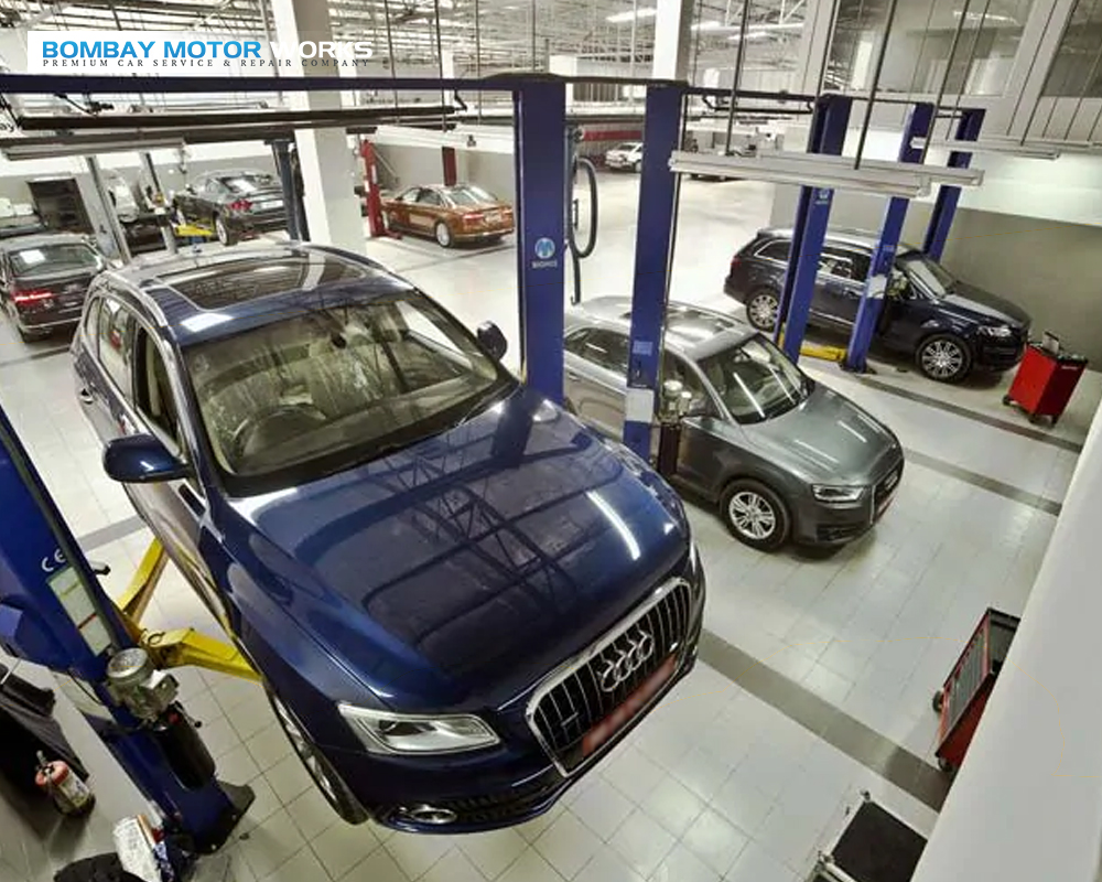 Premium Car Service and Repair Centre Bombay Motor Works Maintain