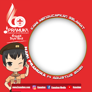 twibbon selamat hari pramuka 14 agustus psd - kanalmu