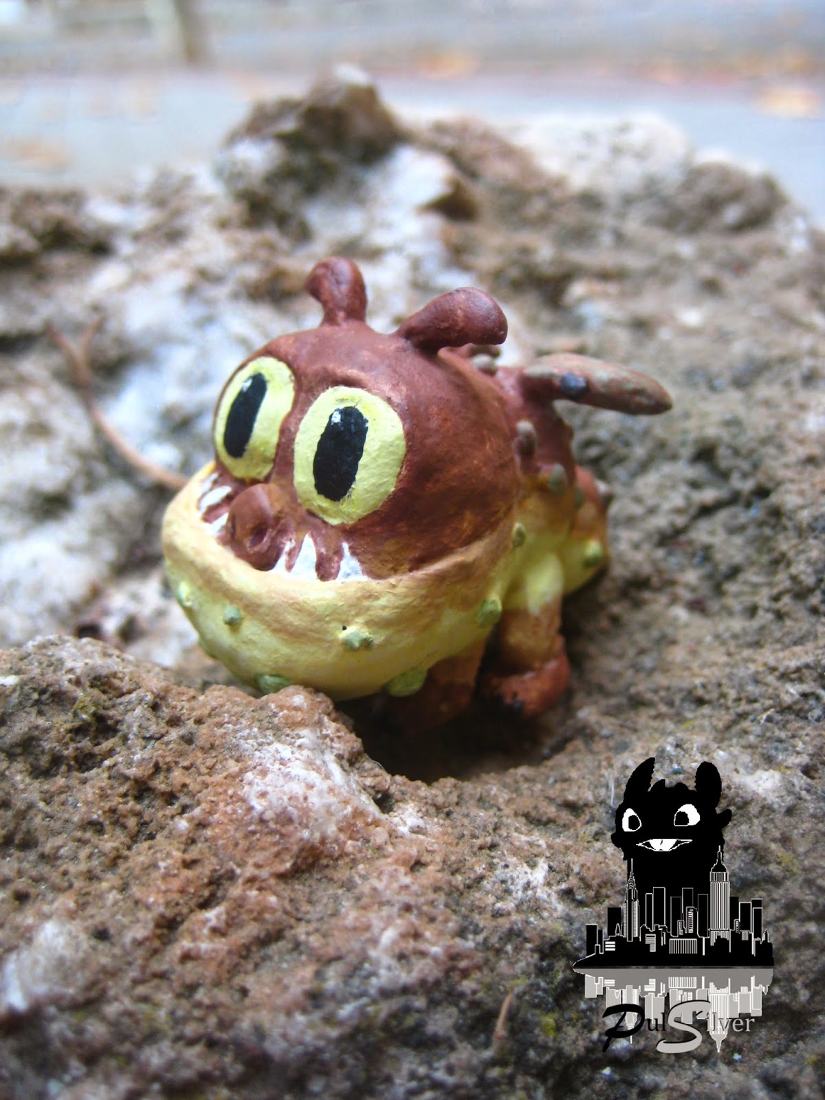 Pulsilver Chibi Barrilete (Gronckle) Como entrenar a tu dragón