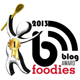 foodies blog award 2013