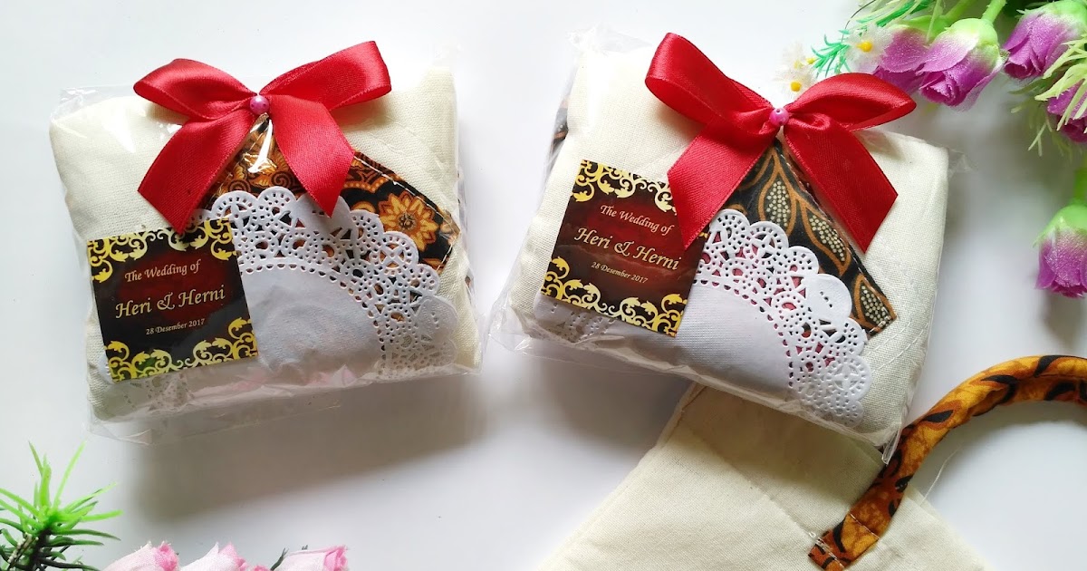 Souvenir Pouch Blacu Souvenir Nikah Pengganti Tas Plastik Yang Banyak Dicari Haimuna Souvenir