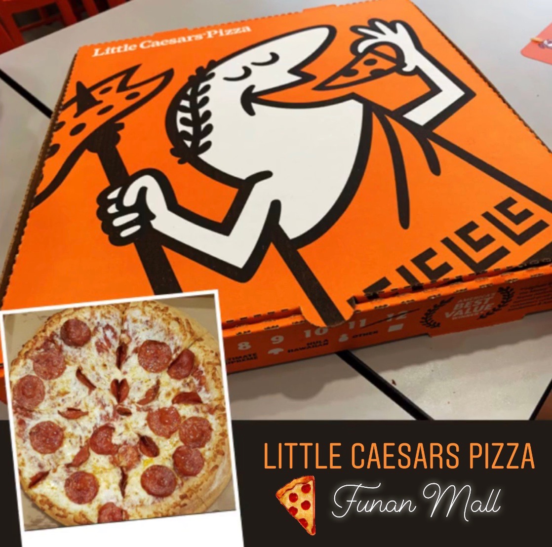 Random] Little Caesars Pizza + Le Shrimp