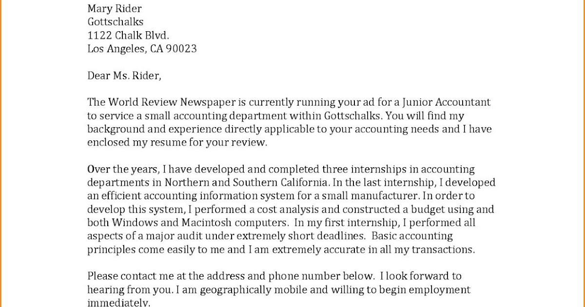 General Cover Letter For A Job Fair Sample Letter