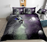 ropa de cama para los amantes de los gatos