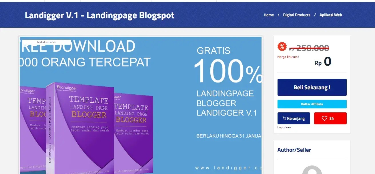 Landigger V.1 - Templete Landing Page Profesional Gratis Landigger V.1 - Templete Landing Page Profesional Gratis