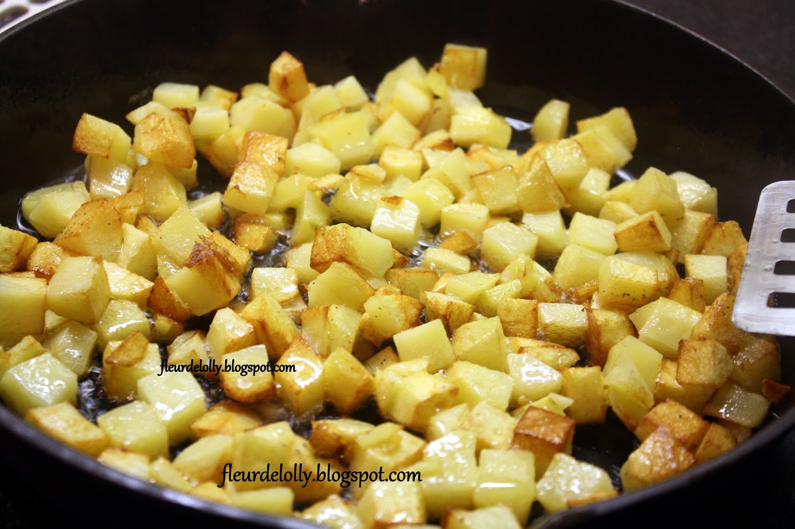 Fleur de Lolly Rosemary and Black Truffle Oil Potatoes