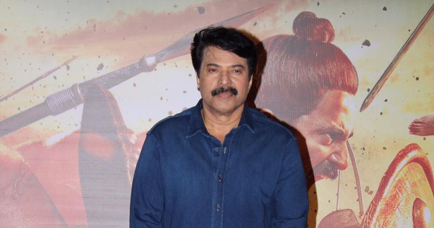 Megastar Mammootty and the cast launched the Hindi trailer of 'Mamangam