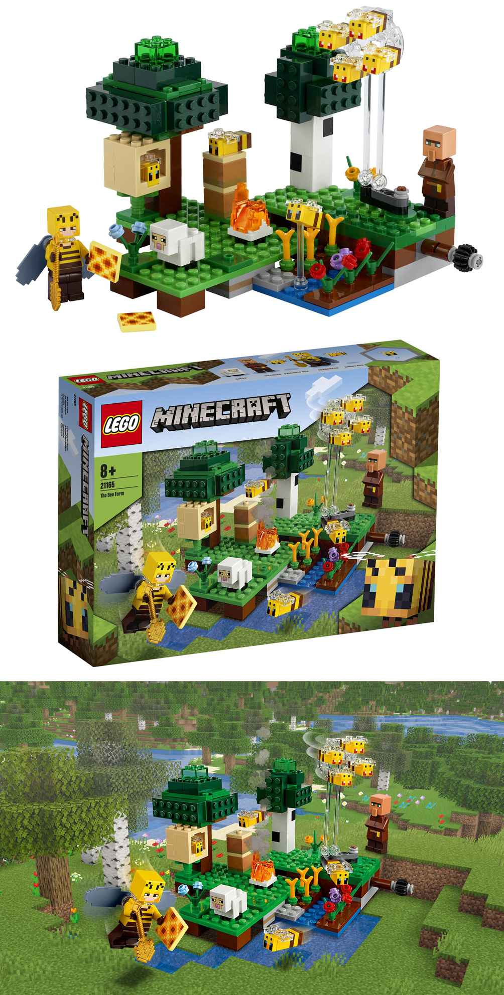 2020年冬のレゴ(R) マインクラフト新製品情報！レゴ(R)でマイクラ世界を構築して遊ぼう！