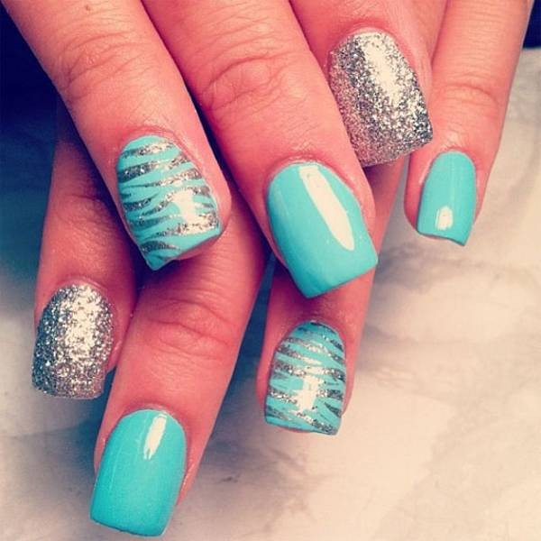 fancy acrylic nail design women