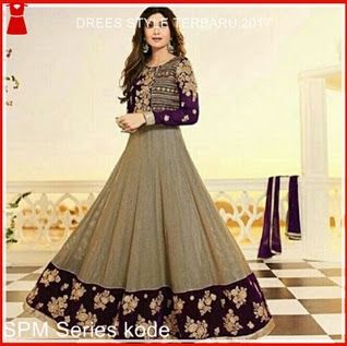 6SPM Gaun Dress Wanita Elegance Sonia Murah Bj5006