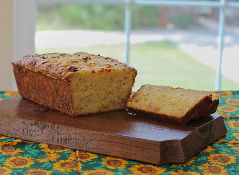 Food Lust People Love Cheddar Mielie Bread with SunDried Tomatoes BreadBakers