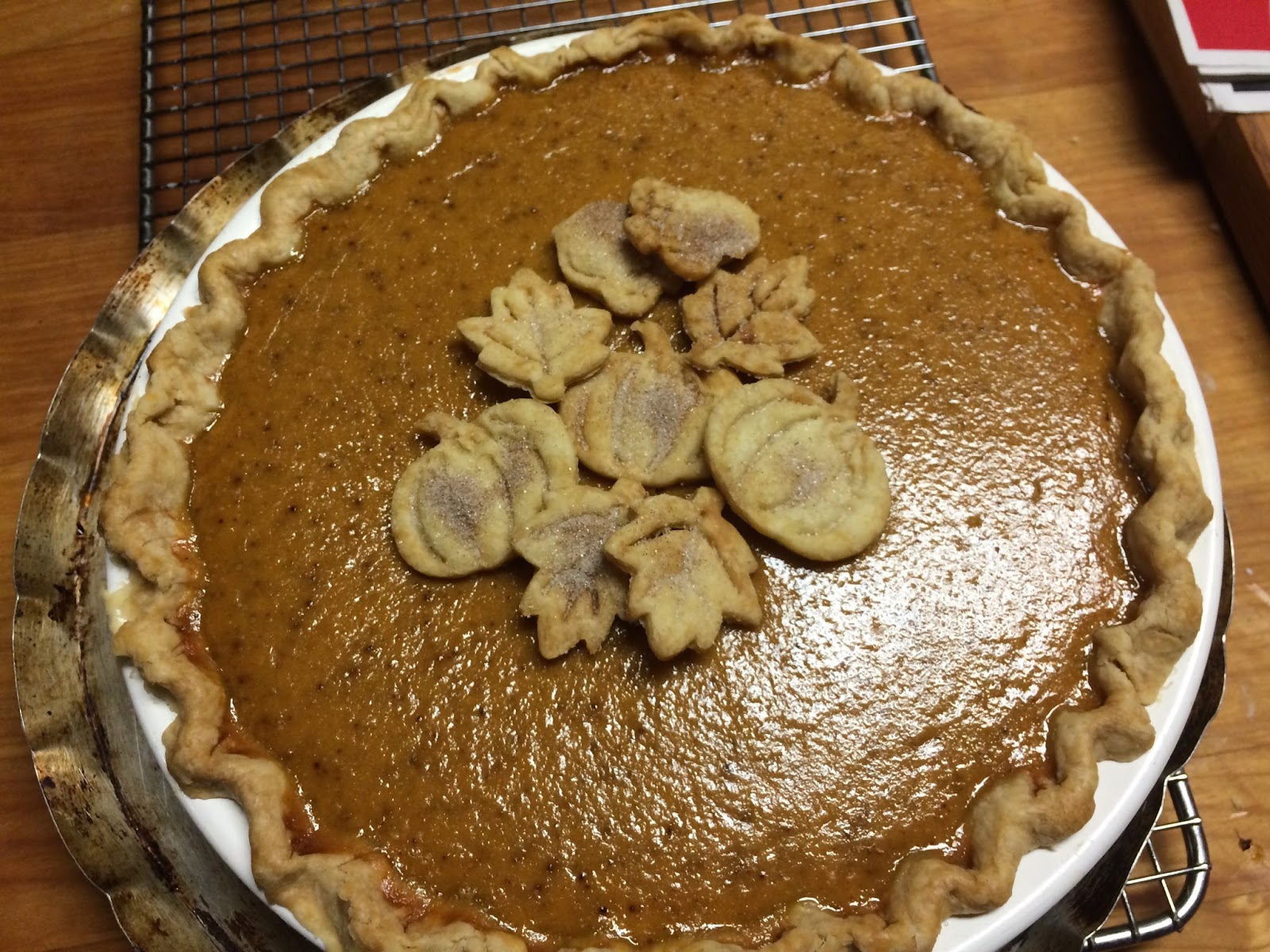Cooking with Barry & Meta: Traditional Pumpkin Pie made with pumpkin pu