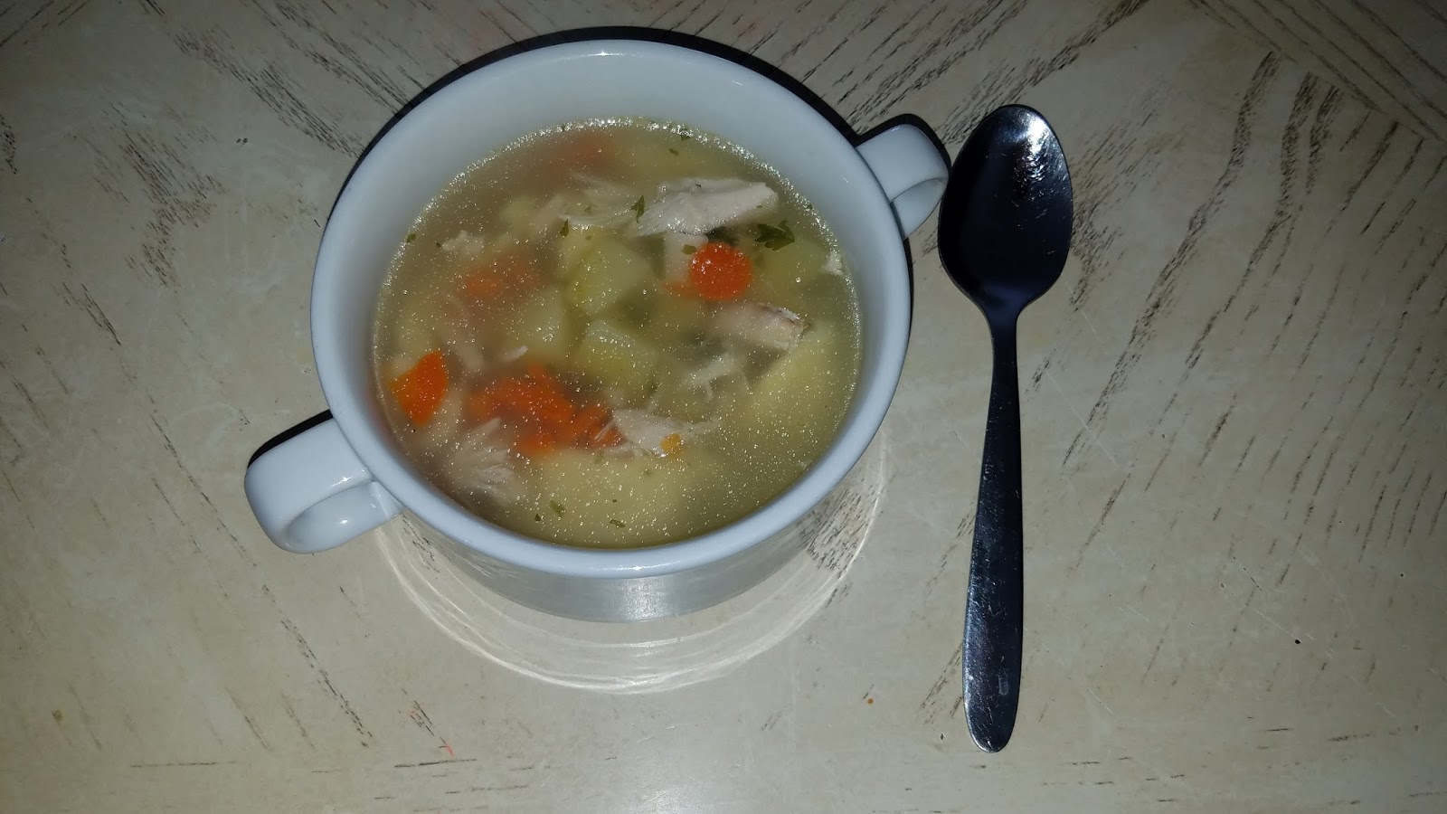 Yelena's Nest Chicken and Egg Dumpling Soup