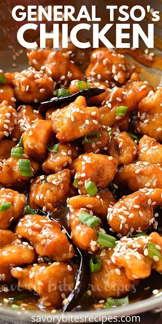 Try This General Tso Chicken Recipe | Savory Bites Recipes - A Food ...