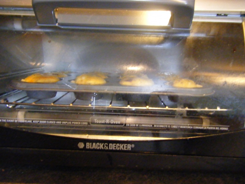 Kapora's Journey Toaster oven Bacon and Mushroom Mini Quiches