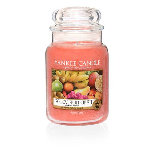 Andy's Yankees TROPICAL FRUIT CRUSH Yankee Candle Special Feature