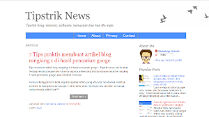 Tips memilih template blog yang benar bagi pemula