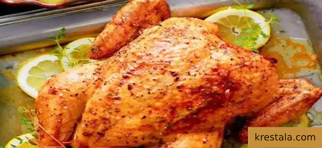 طريقة عمل فراخ مشوية مثل الحاتي