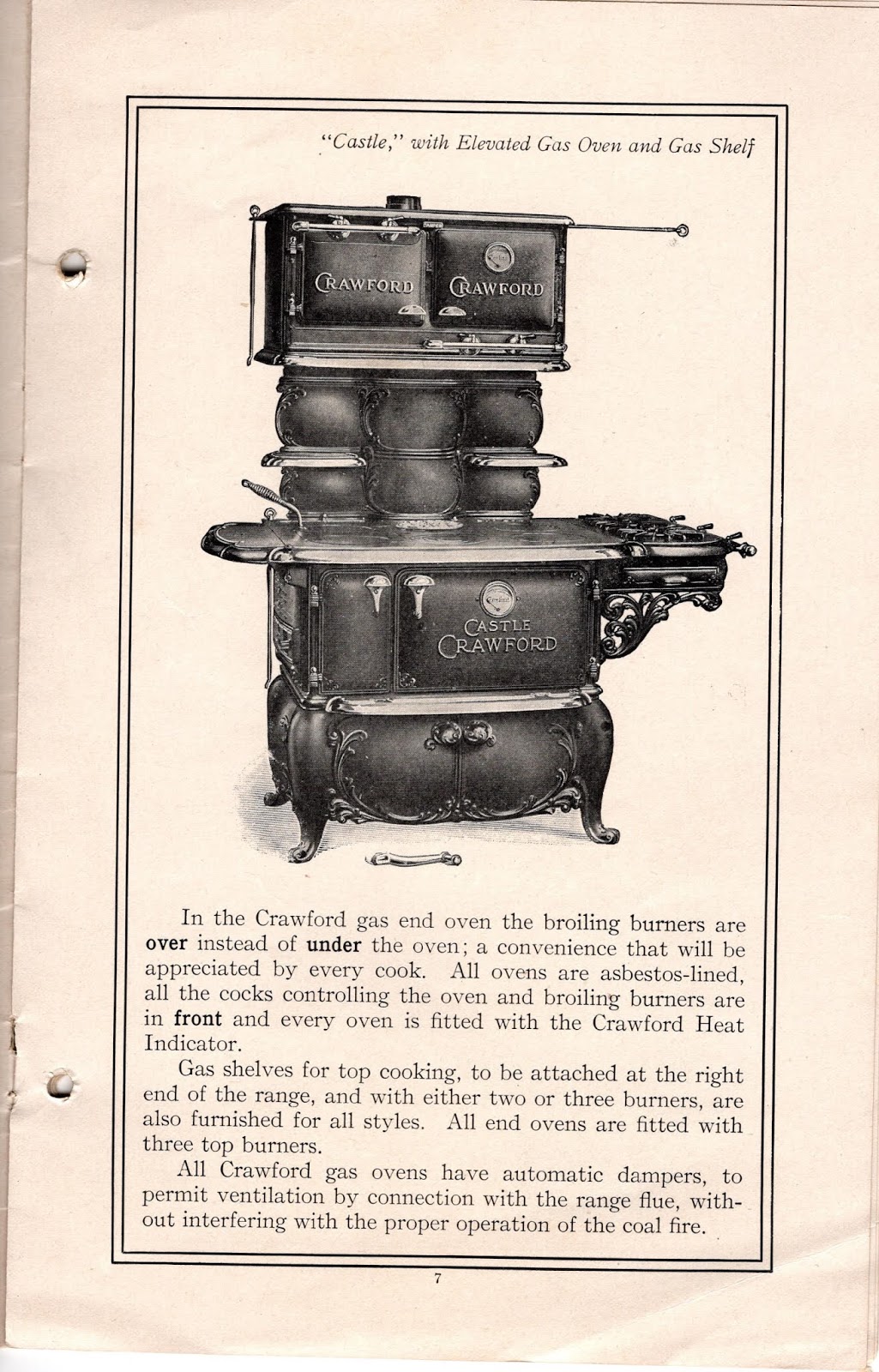 Wood Cookstove Cooking Crawford Ranges from the Walker & Pratt Company