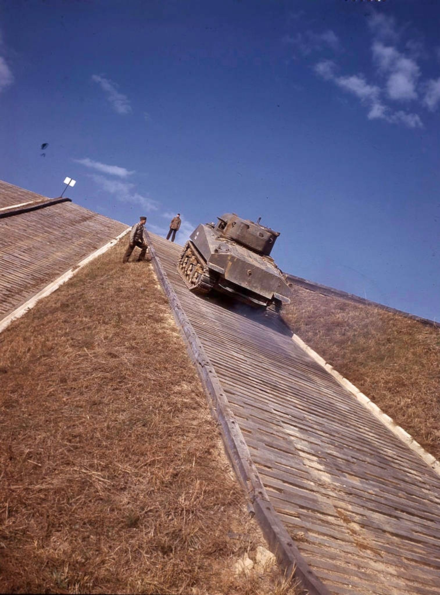 World War II in Color Testing New Weapons at Aberdeen Proving Ground