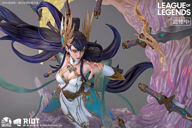 Impresionante figura de Irelia a escala 1/4 de League of Legends - Infinity Studio