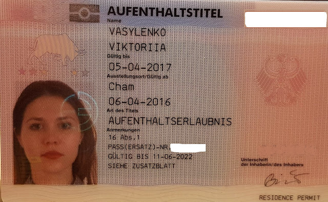 Блог Виктории Василенко "За бугром": ВНЖ в Германии/страховка в Блог Виктории Василенко "За бугром": ВНЖ в Германии/страховка в