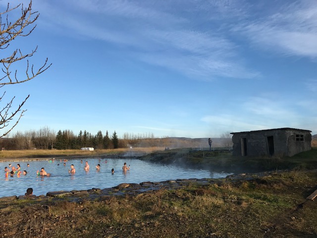 アイスランドの温泉　シークレットラグーン