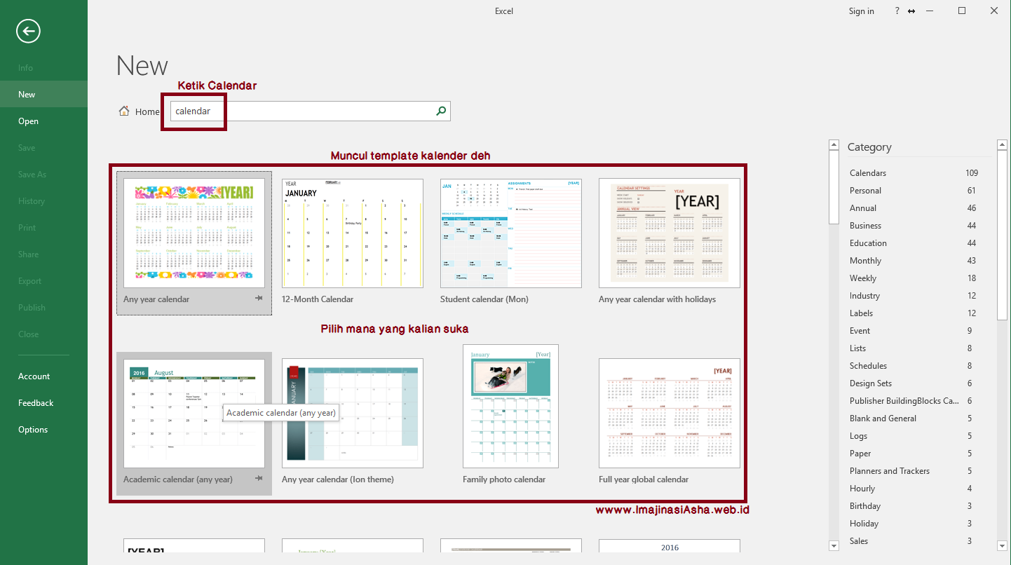 Cara Membuat Kalender Di Word - Berbagi Informasi