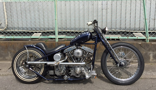 Harley Davidson Shovelhead By Kurumazakashita Motorcycle Hell Kustom
