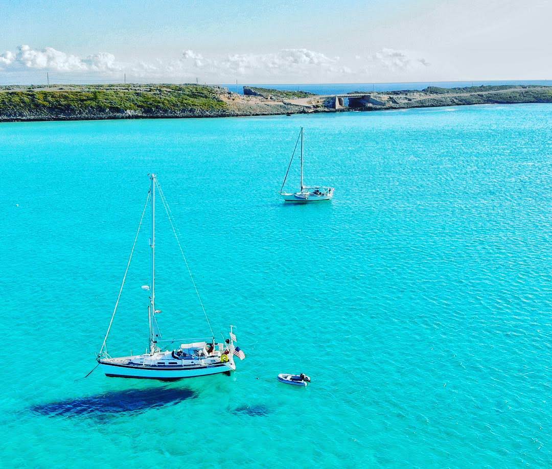 Sailing Borealis Exploring Eleuthera and Crossing to Exumas, Bahamas