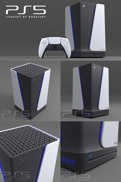 المزيد من المصممين يتخيلون شكل PS5 بعد حديث مهندس الجهاز 
