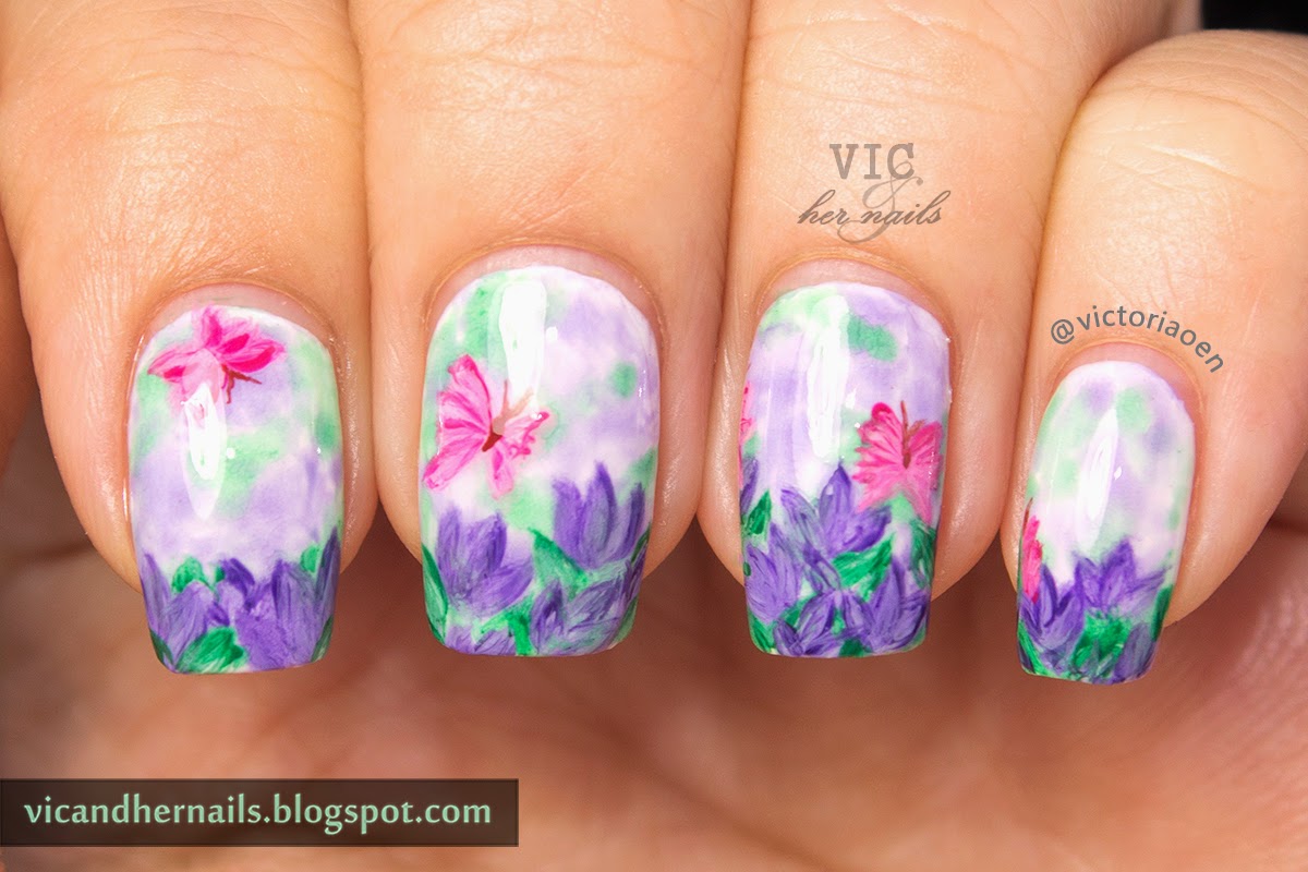 Vic and Her Nails Spring Awakening Nail Art Contest by Nailpolis
