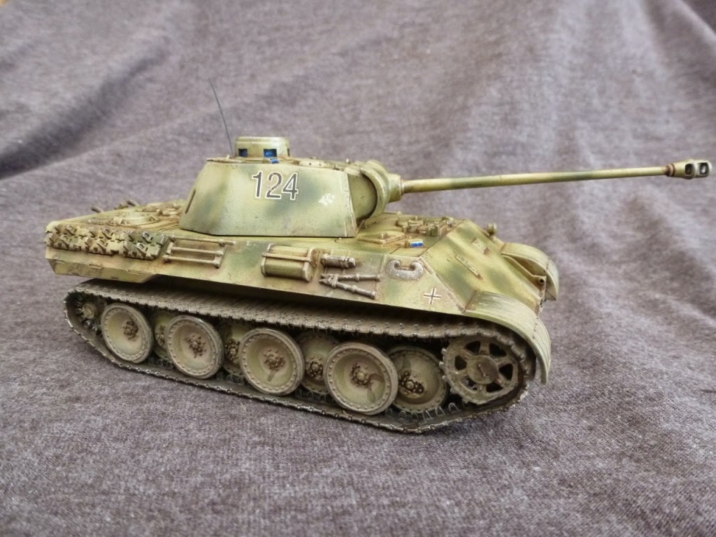 Volley Fire Painting : Rubicon Models 28mm Panther D review