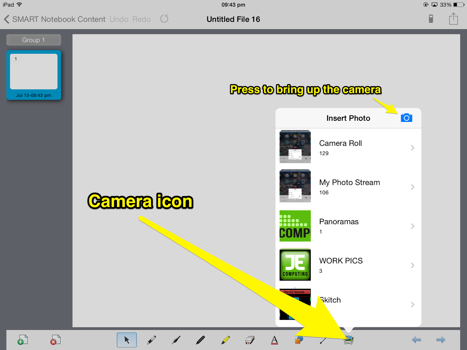 Ideas from the Computing classroom Using Reflector as a cheaper