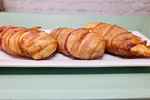 Traeger Grill Bacon-Wrapped Chicken Breasts