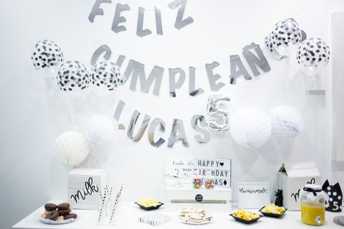 Fiesta cumpleaños Milk