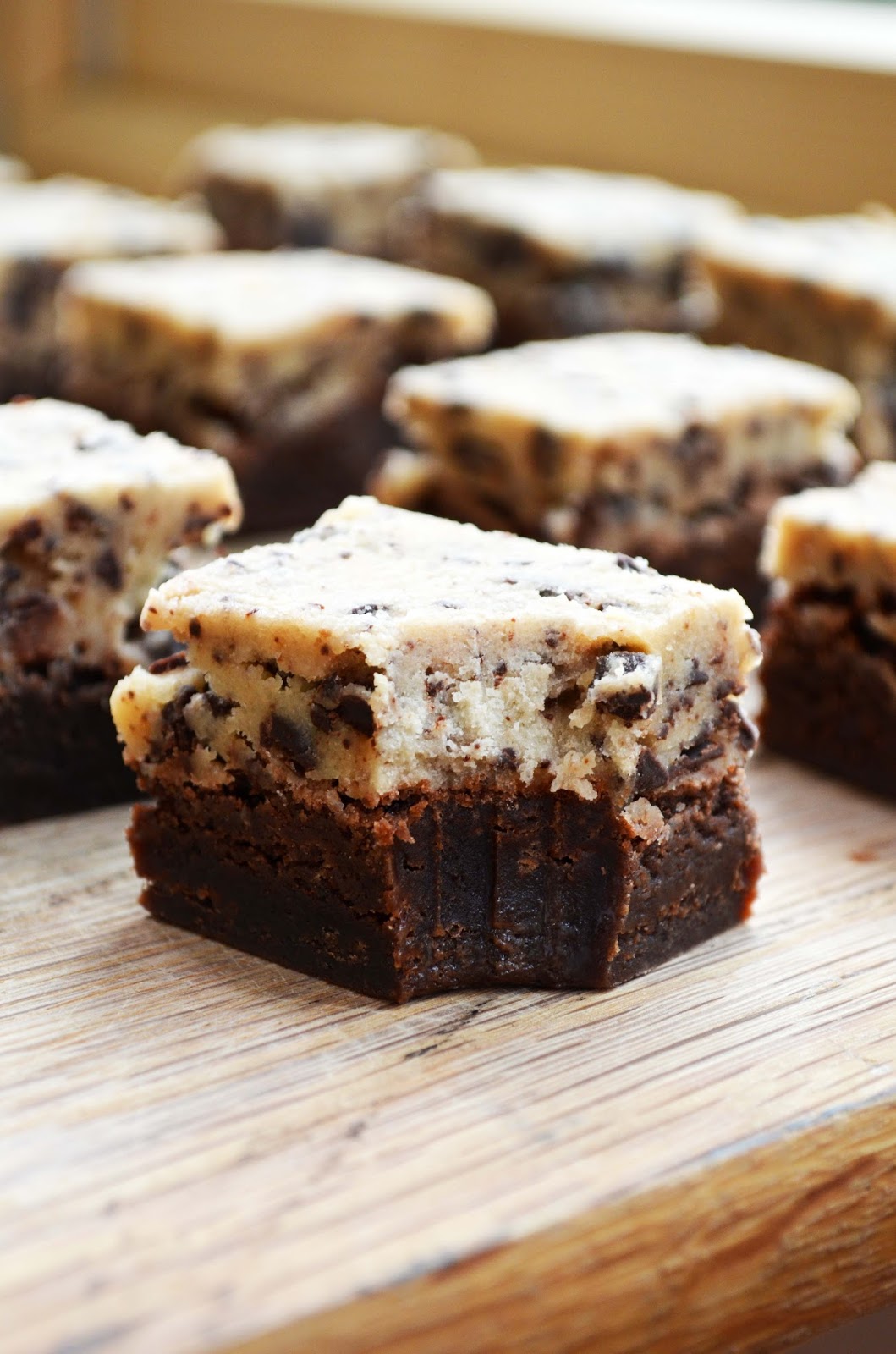 Our Beautiful Mess Chocolate Chip Cookie Dough Brownies