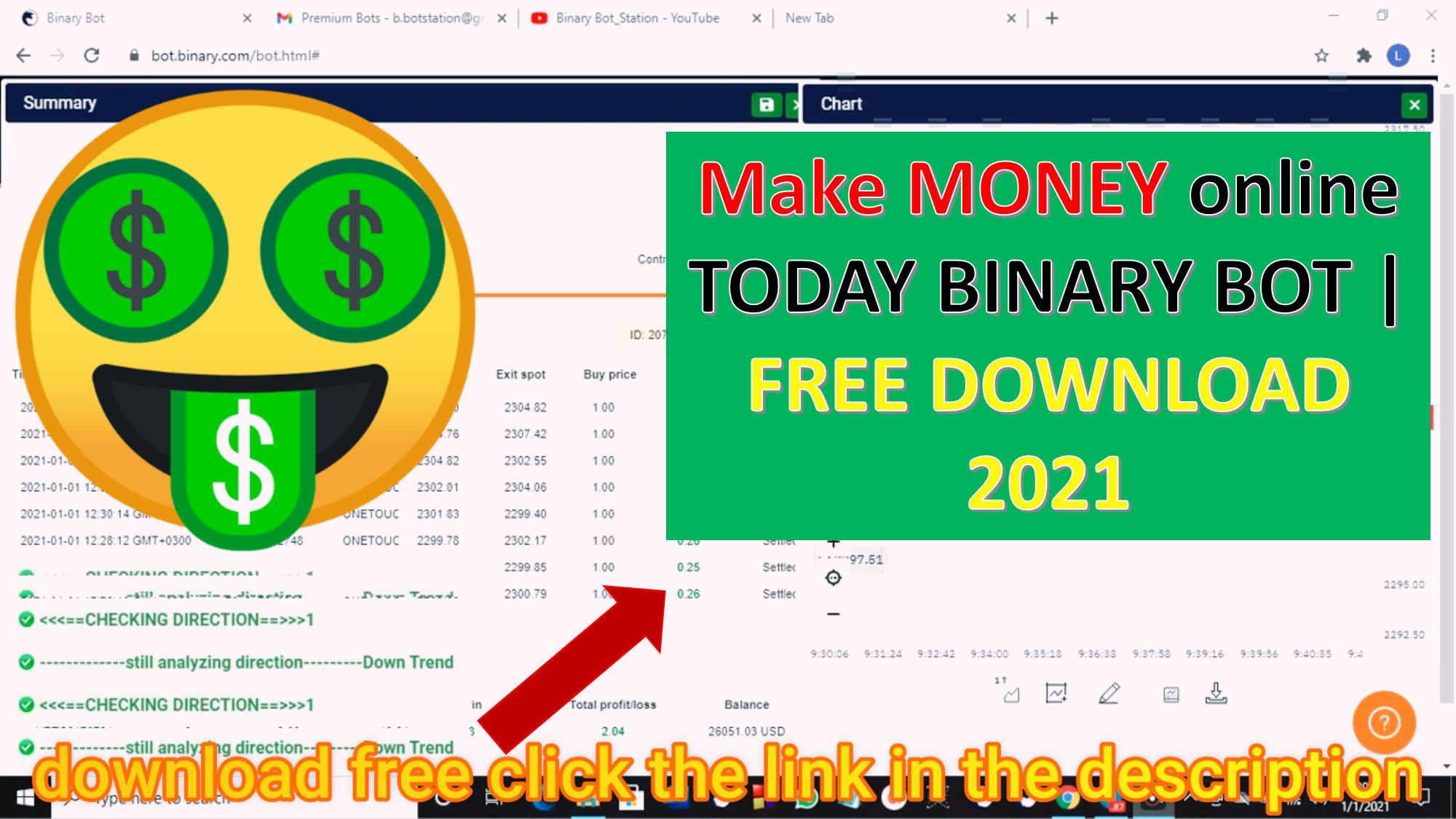 ???? MAKE MONEY Binary Bot XML Download FREE – Deriv Bot ...
