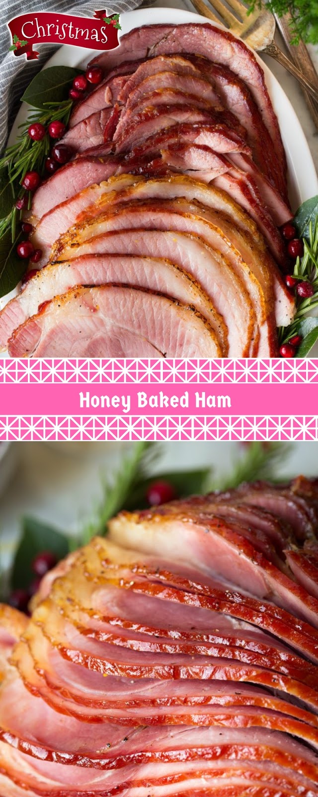 Interesting christmas recipe: how to prepare and serve honey baked ham Honey Baked Ham #Christmas #Dinner | Delicious My Food