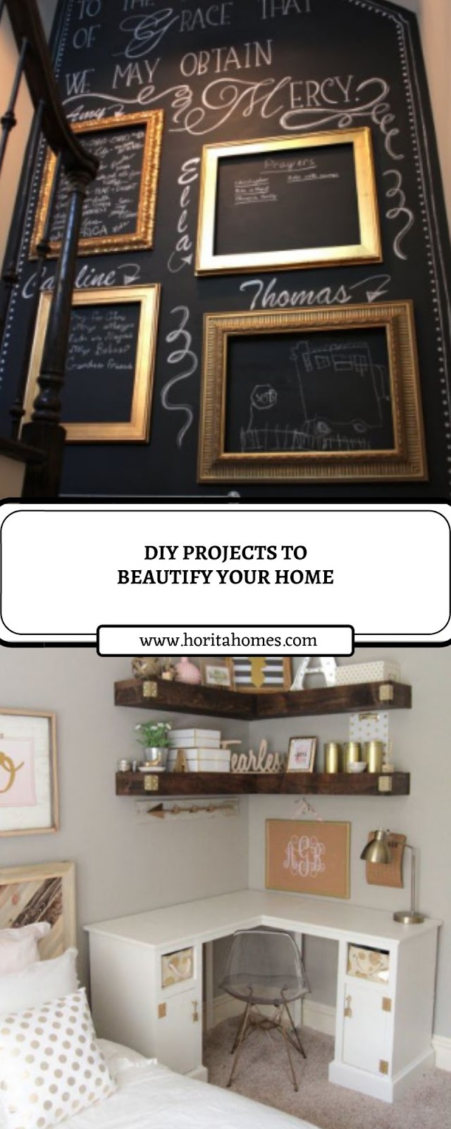 DIY PROJECTS TO BEAUTIFY YOUR HOME DIY PROJECTS TO BEAUTIFY YOUR HOME